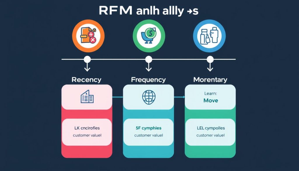 مراحل تحلیل RFM